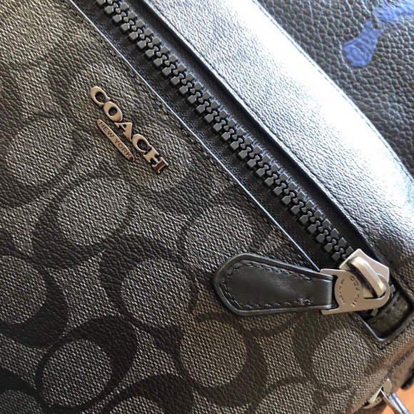 COACH Marvel West Backpack Black Panther NWT - Picture 5 of 10